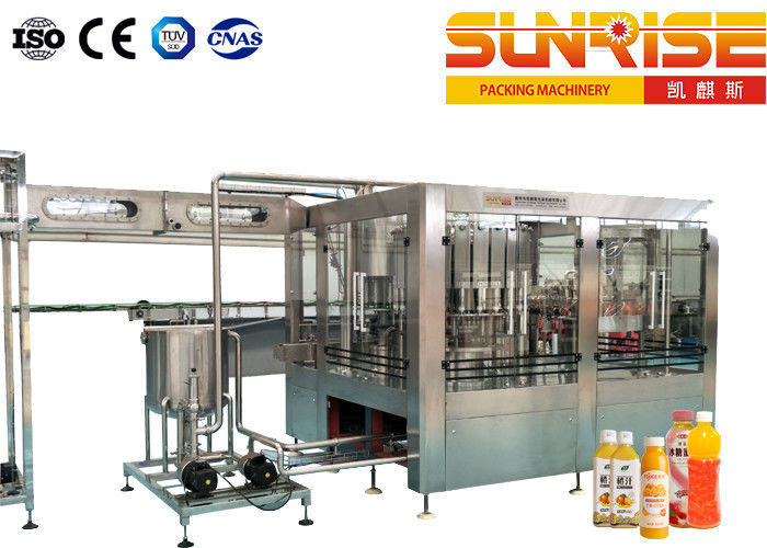 1500ml Hot Fill Bottling Machine Washing Capping For Fruit Juice